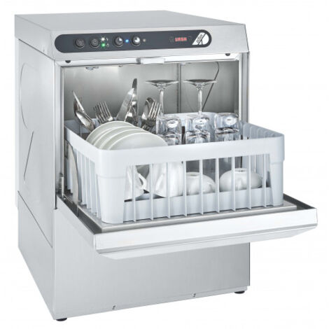 Lave-Verres professionnel Inox 304 ECOLINE 35x35 avec Adoucisseur - Adler (1/2)