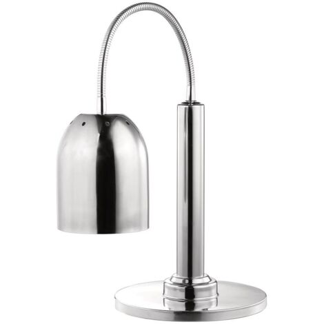 Lampe chauffante avec support 24 centimètres en acier inoxydable - Pujadas (1/2)