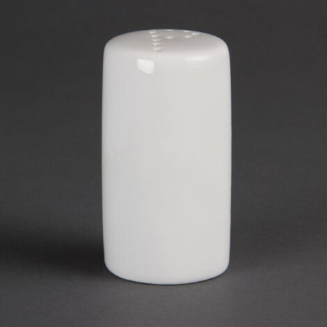 Poivrières blanches 80 mm Olympia - Boite de 12 (1/5)