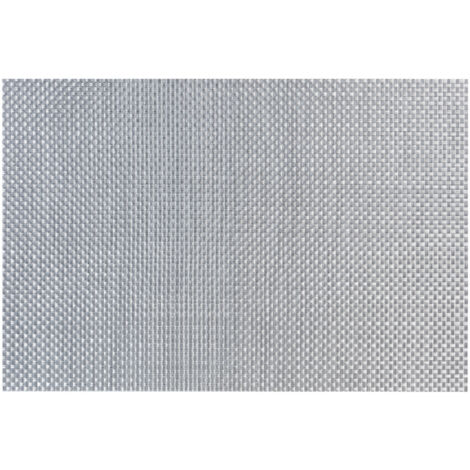 Set de Table Maille Epaisse Argent 45 x 30 cm - Pujadas (1/2)