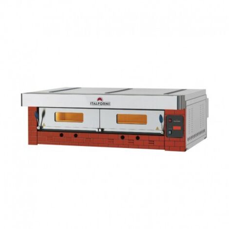 FOUR A PIZZA - 1 CHAMBRE - 12 PIZZAS - GAMME ECO GAZ - ITALFORNI