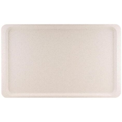 Plateau de service GN 1/1 530 x 325 mm Crème Moucheté - Roltex (1/2)