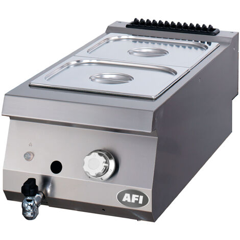 Bain Marie Gaz à Poser L 400 à 800 mm - Série 900 - AFI Collin Lucy
