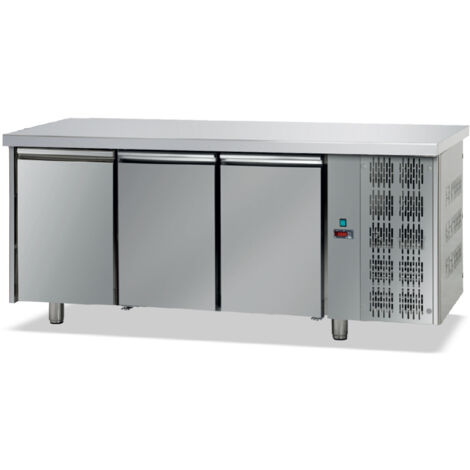 TABLE RÉFRIGÉRÉE PÂTISSIÈRE GROUPE LOGÉ - DESSUS INOX - Isotech