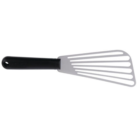 Spatule professionnelle flexible ajourée lame inox Deglon - 280 mm (1/2)