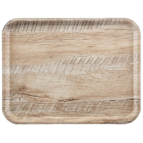 Plateau Stratifié Surface Grainée 460 x 360 mm - 5 Coloris - Cambro (1/5)