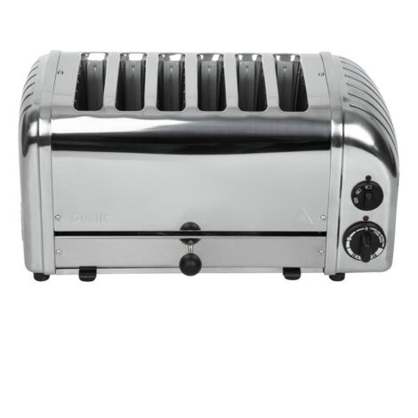 Grille Pain Professionnel en Inox - 6 Tranches - Dualit (1/5)