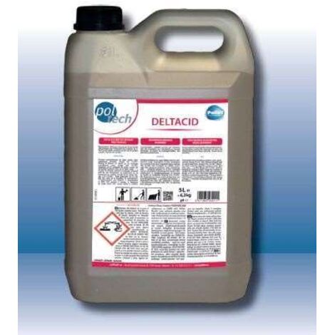 Deltacid Nettoyant désincrustant trés Puissant Bidon de 5L - Pollet Sa