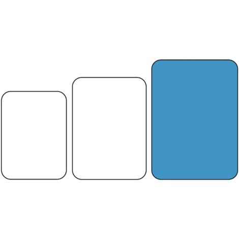 Plateau Classique 457 x 355 mm - Noir ou blanc - Cambro (1/4)