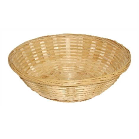 Corbeille à Pain Ronde en Osier - Lot de 6 - Olympia