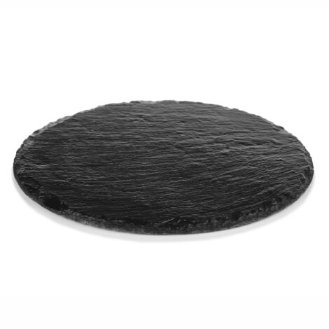Plateau en Ardoise Rond Rustique Ø 20 à 30 cm - Pujadas (1/2)