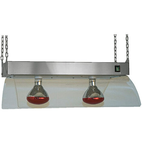 Lampes Infrarouges sur Châssis Suspendu en Inox, 2x GN 1/1 - Mastro (1/2)