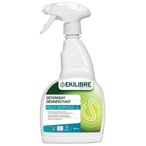 Détergent Désinfectant Multi Surfaces Concentré Flacon de 750ml - Action Pin (1/2)
