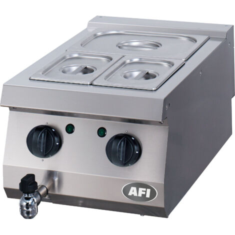 Bain Marie Gaz à Poser L 400 à 800 mm - Série 700 - AFI Collin Lucy