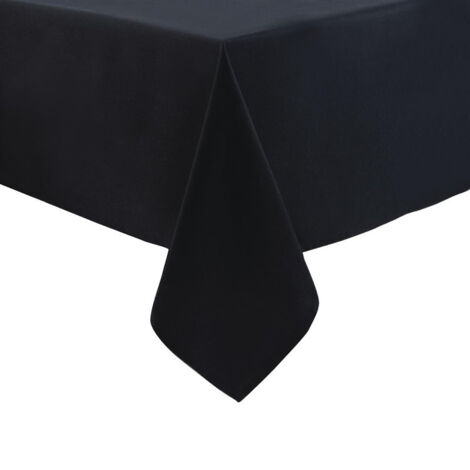 Nappe Noire en Polyester 900 x 900 mm - Mitre (1/2)