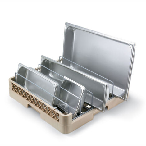 Panier de Lavage pour Plateaux et Assiettes 5 Compartiments - Pujadas