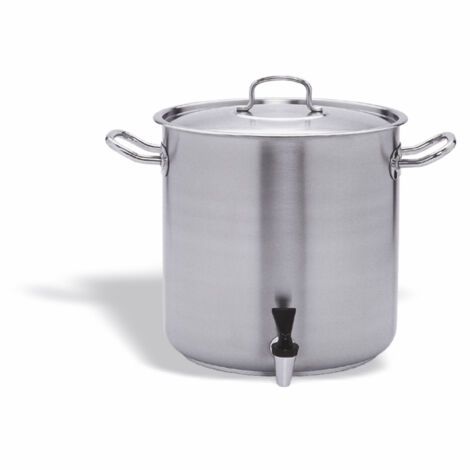 Marmite Traiteur avec Couvercle et Robinet 28 à 45 cm - Pujadas