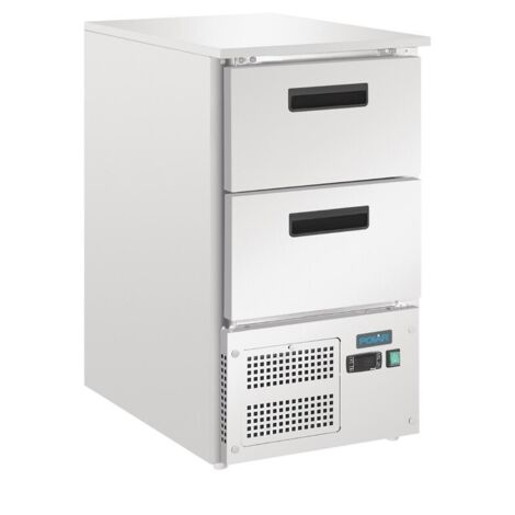 Table Réfrigérée Compacte 2 Tiroirs GN série G 65L - Polar