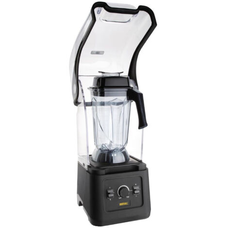 Blender Professionnel de Bar avec Capot d'Insonorisation Bol 2,5 L - Buffalo