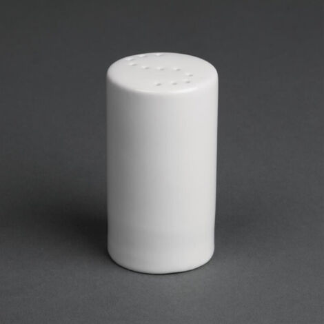 Salières blanches 80mm Olympia - Lot de 12 (1/5)