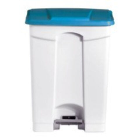 POUBELLE BLANCHE POLYPROPYLENE 90L - DIFP90BL (1/2)