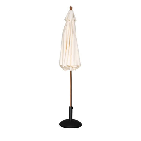 Parasol de Terrasse Écru Professionnel à Poulie Diamètre 3 m - Bolero