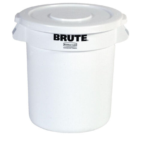 Collecteur blanc - 121 L - Rubbermaid (1/2)