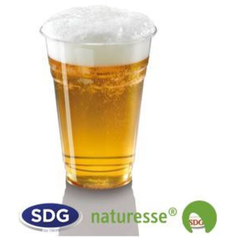 Gobelet Transparent PLA Compostable 300 à 500 ml - Lot de 1200 - SDG (1/3)