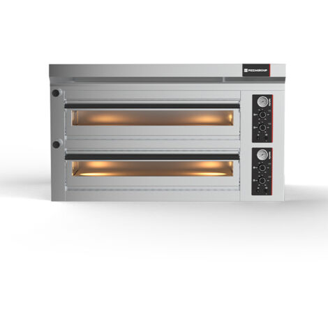 Four à Pizza Professionnel PYRALIS Commandes Mécaniques - 18 Pizzas 26.64 Kw - PizzaGroup