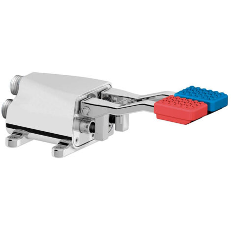 Commande au Pied Double Eau Chaude/Froide - Distform (1/3)