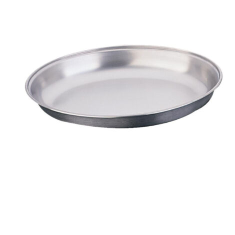 Plat à légumes ovale en inox 180 x 252 x 42 mm - Olympia (1/4)