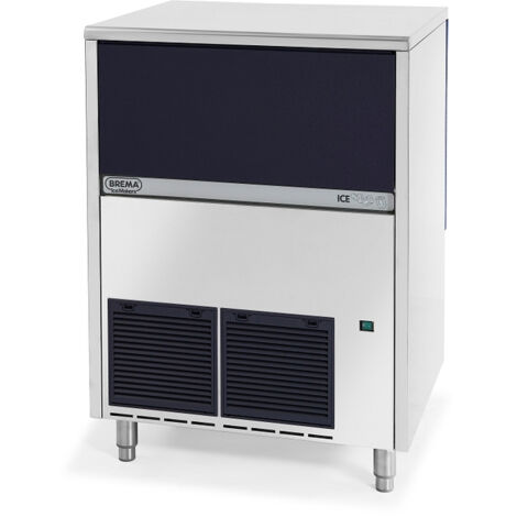 Machine à Glaçons Creux 75 kg/24h Réserve-Bac 30 kg Condenseur Air - BREMA