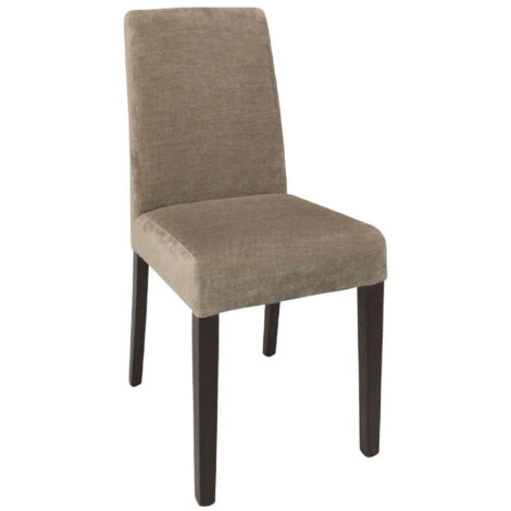 Chaises en Tissu Beige - Lot de 2 - Bolero (1/5)