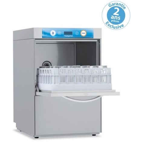 Lave verre Professionnel 7 Programmes - panier 400 x 400 mm - Elettrobar