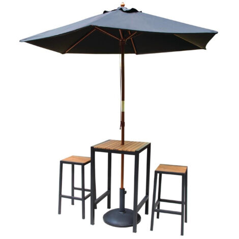 Tabouret Carré de Bar - Hauteur 750 mm - Lot de 2 - Bolero (1/5)