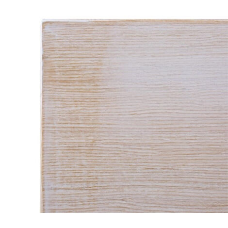 Plateau de Table Carré Pré-Percé Vintage Blanc 700mm - Bolero (1/4)