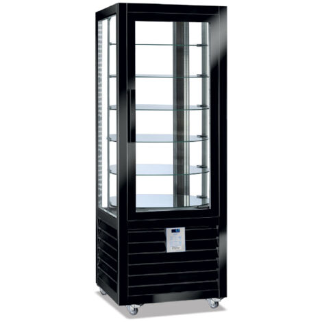 VITRINE POSITIVE VENTILÉE - 1 PORTE - 6 ÉTAGÈRES TOURNANTES - 360 L - Isotech (1/2)