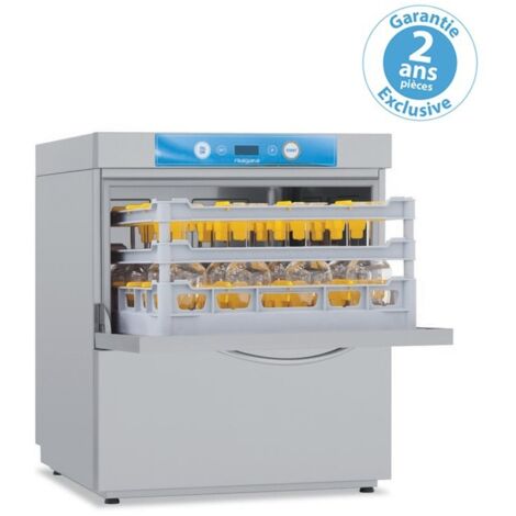 Lave Verre professionnel Combiné avec pompe de vidange - panier 500 x 500 mm - Elettrobar (1/5)