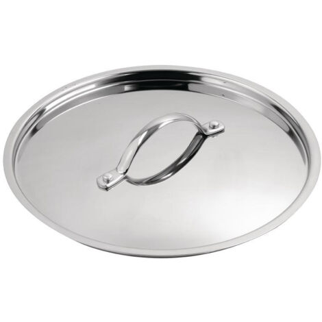 Couvercle de casseroles 24 cm triple épaisseur Vogue Tri Wall (1/4)