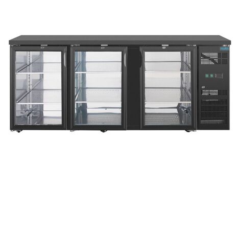 Arrière Bar 3 PortesVitrées 355L Série U - Polar