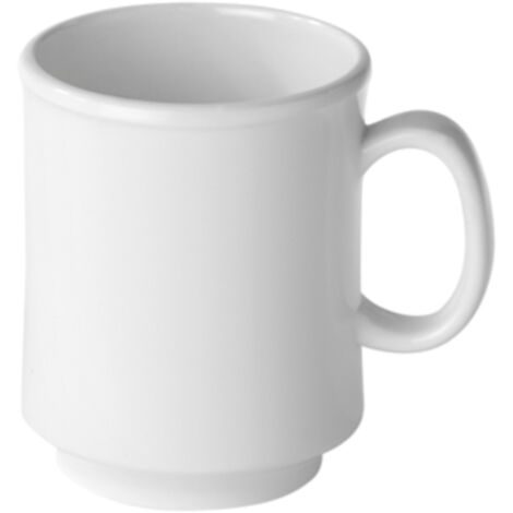 Tasse Empilable Blanche en Mélamine Ø 7,5 cm - Pujadas (1/2)
