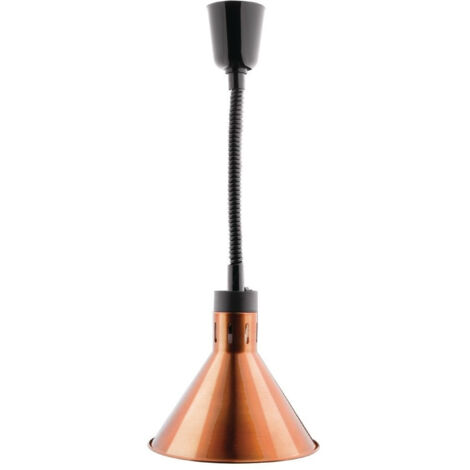 Lampe Chauffante Conique Rétractable Finition Cuivre - Buffalo