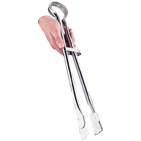 Pince à steak longue en inox Vogue - 51 cm (1/2)