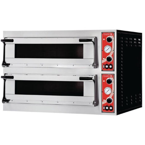 Four à Pizza Double Electrique 400 V 12 kW Rome 2 - Gastro M