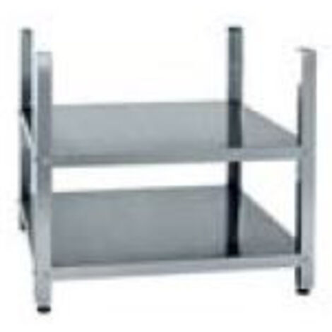 Réhausse inox ouverte avec étagère - Hoonved - 55003 (1/3)