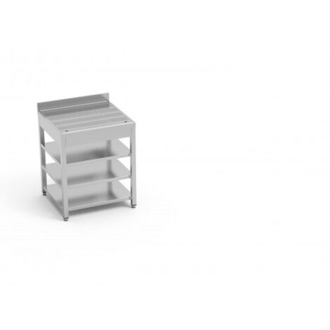 Bar Lynx Module d'Etagères Ouvert avec Plan de Travail Perforé P 650 mm - Eratos