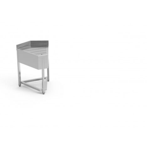 Bar Lynx Module Plan de Travail Perforé Ouvert L 500 x P 650 mm - Eratos (1/2)
