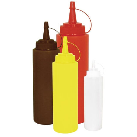 Distributeur de Sauce Transparent 34 cl - Vogue (1/2)
