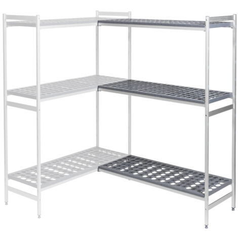 Rayonnage Retour FERMOSTOCK 3 Niveaux 5711 - Profondeur 360 mm - Fermod (1/2)