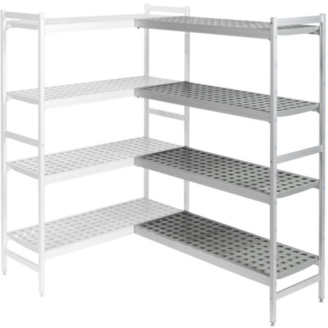 Rayonnage Retour 4 Niveaux FERMOSTOCK 6611 - P 460 x H 1685 mm - Fermod (1/2)